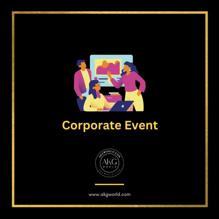 Infographic image of Corporate Event Management Services