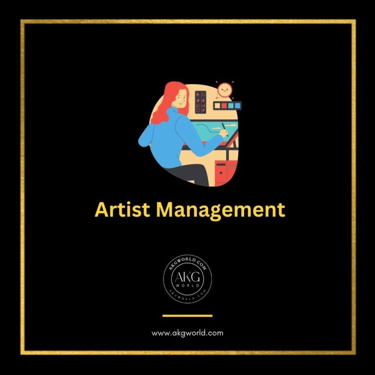 Infographic image of Artist Management Services