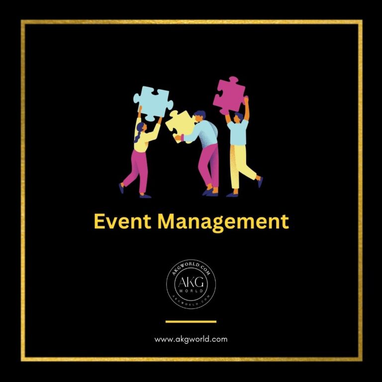 Infographic image of Event Management Services